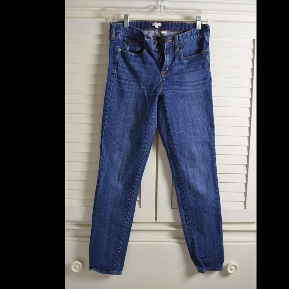 Jcrew factory straight/skinny leg denim
